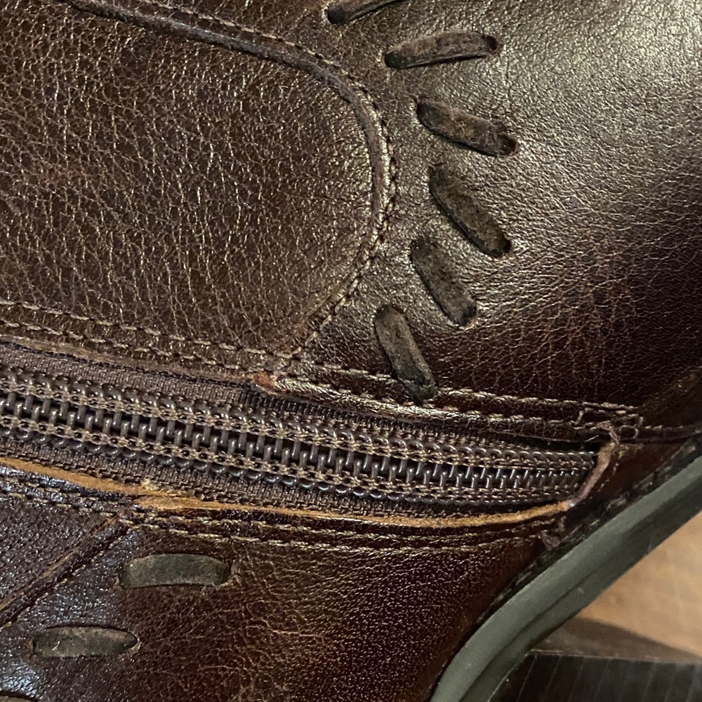 Giani Bini Dark Brown Heeled Boots - Picture 8 of 9